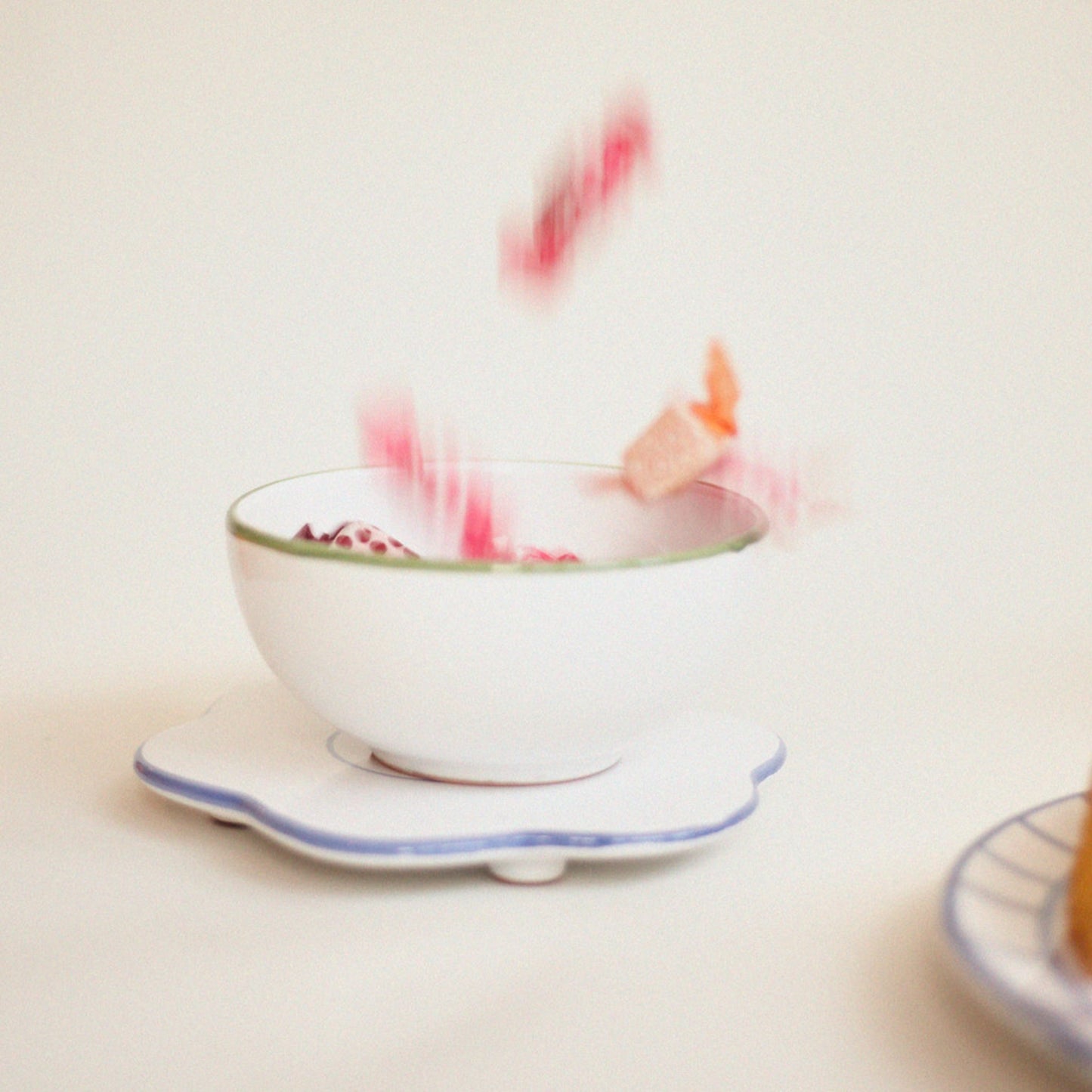 Skål med kobolt kant | Bistro - Jore Copenhagen