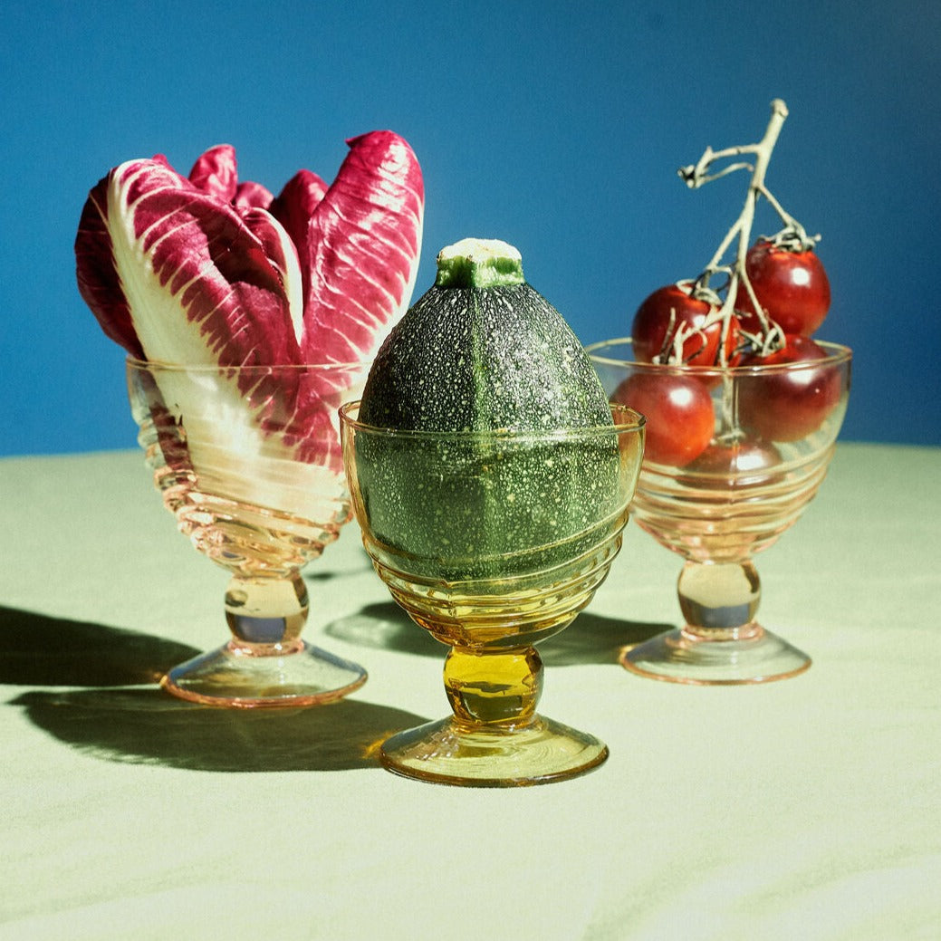 Bobbels Champagneglas | Karry, 6 stk - Jore Copenhagen