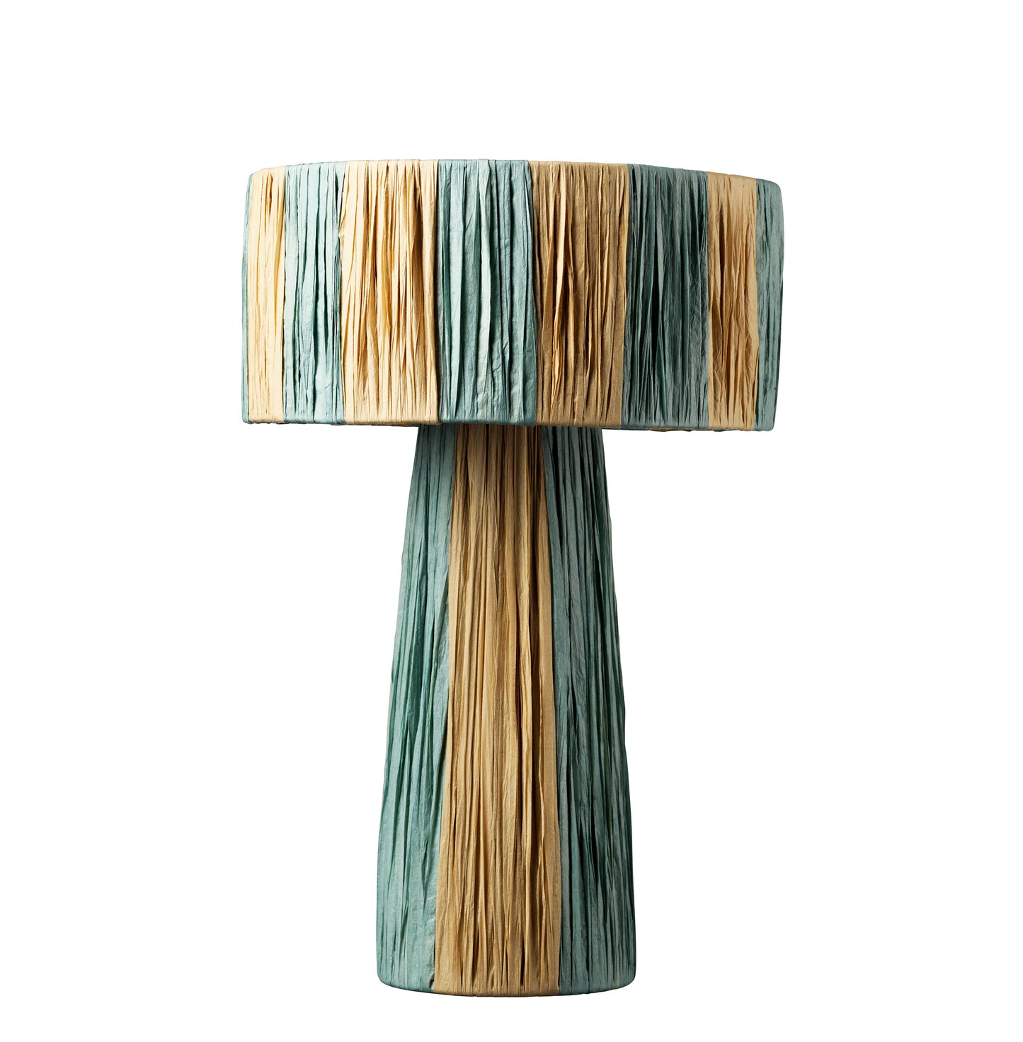 Mrs. Mushroom | Blue & nature, bordlampe - Jore Copenhagen