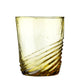 SWIRL WATER GLASS - CURRY, 6stk - Jore Copenhagen