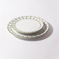 DINNER PLATE - OLIVE GREEN FENCE - Jore Copenhagen