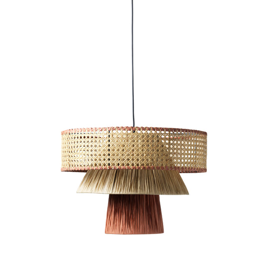 Triple Cane | Brick & nature, loftlampe - Jore Copenhagen